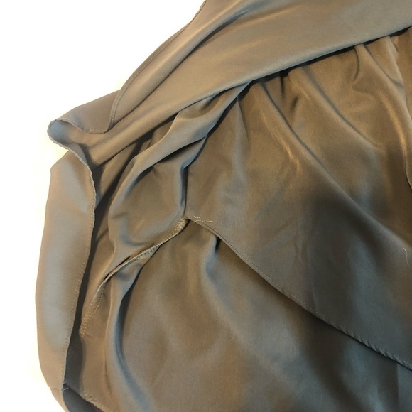 LULU'S Dress Women's Size Small Green Mini Style # D11056D Dainty Faux Wrap - Picture 10 of 12